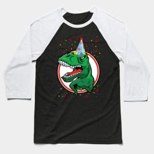 T-REX BIRTHDAY PARTY Baseball T-Shirt